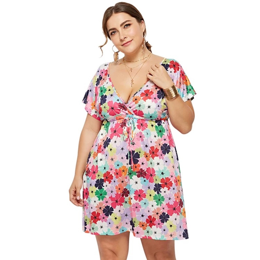 NEW Floral plus size comfortable Sundress